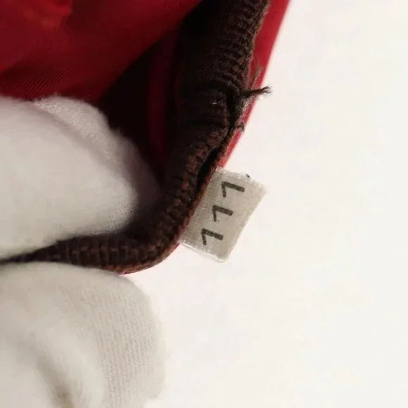 PRADA Shoulder Bag Nylon Red Silver - Picture 10 of 16